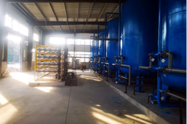 天津焊材集团-200TH反渗透中水回收装置