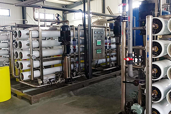 仁华制药集团-3×20TH双级反渗透纯水设备