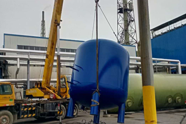 潍坊橡胶集团-50TH反渗透+浓水回收装置