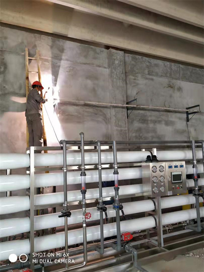 10吨反渗透设备安装